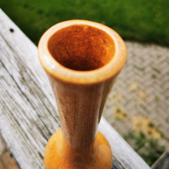 Caramel Colour Teleflora Haegar Footed Vase - Picture 2 of 10